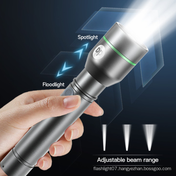 Adjustable Focus Zoom 5 Light Modes LED Flashlight